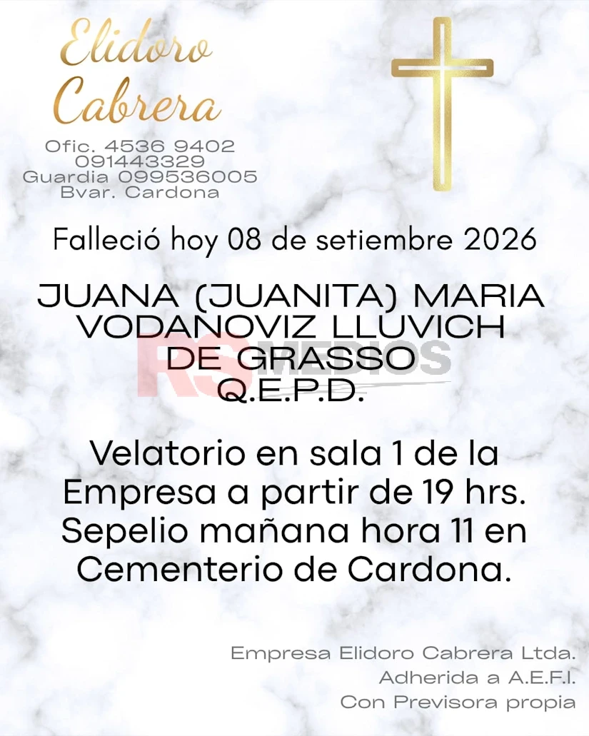 Información Necrológica