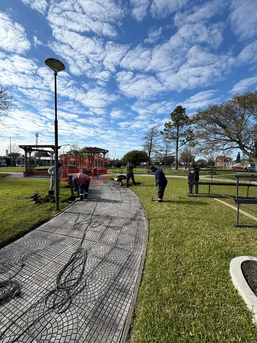 Cardona renueva la Plaza Artigas con 50 rosales y nuevas estructuras para un paseo floral — imagen 4