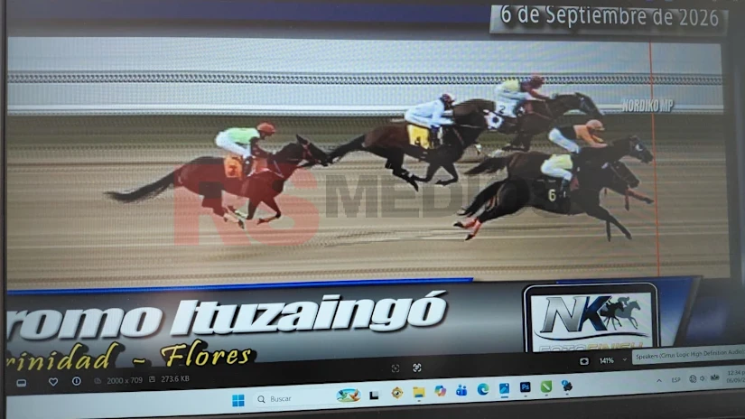 Nórdico MP se impuso en el premio Roberto López en el Hipódromo Ituzaingo — imagen 3