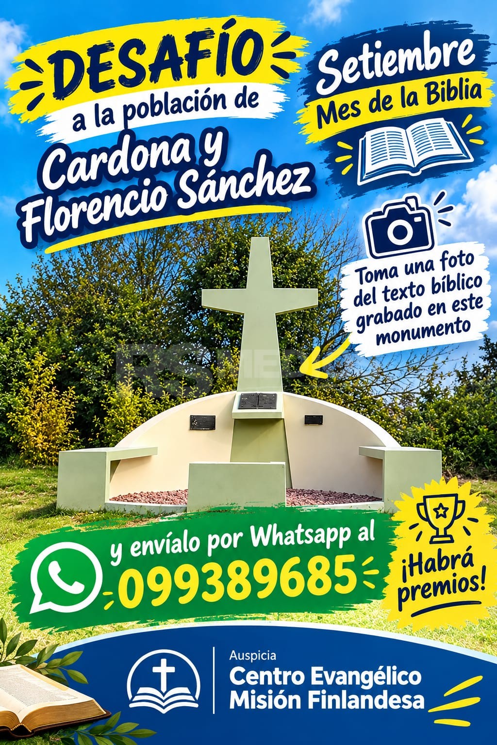 Cardona: convocan a fotografiar el mensaje oculto en el Monumento a la Biblia