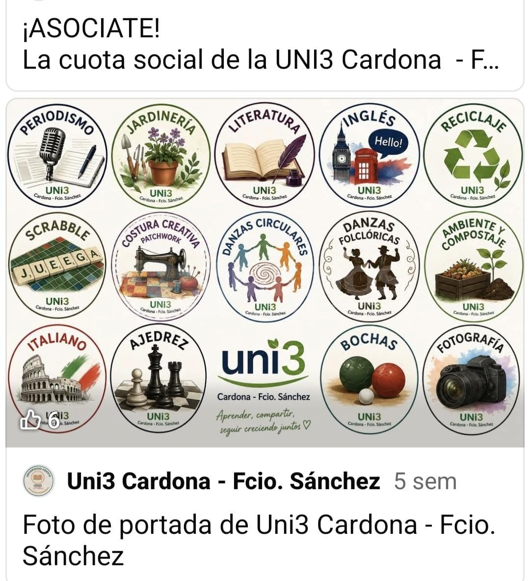 UNI 3 Cardona Florencio Sánchez celebrará su primer aniversario el 1° de octubre