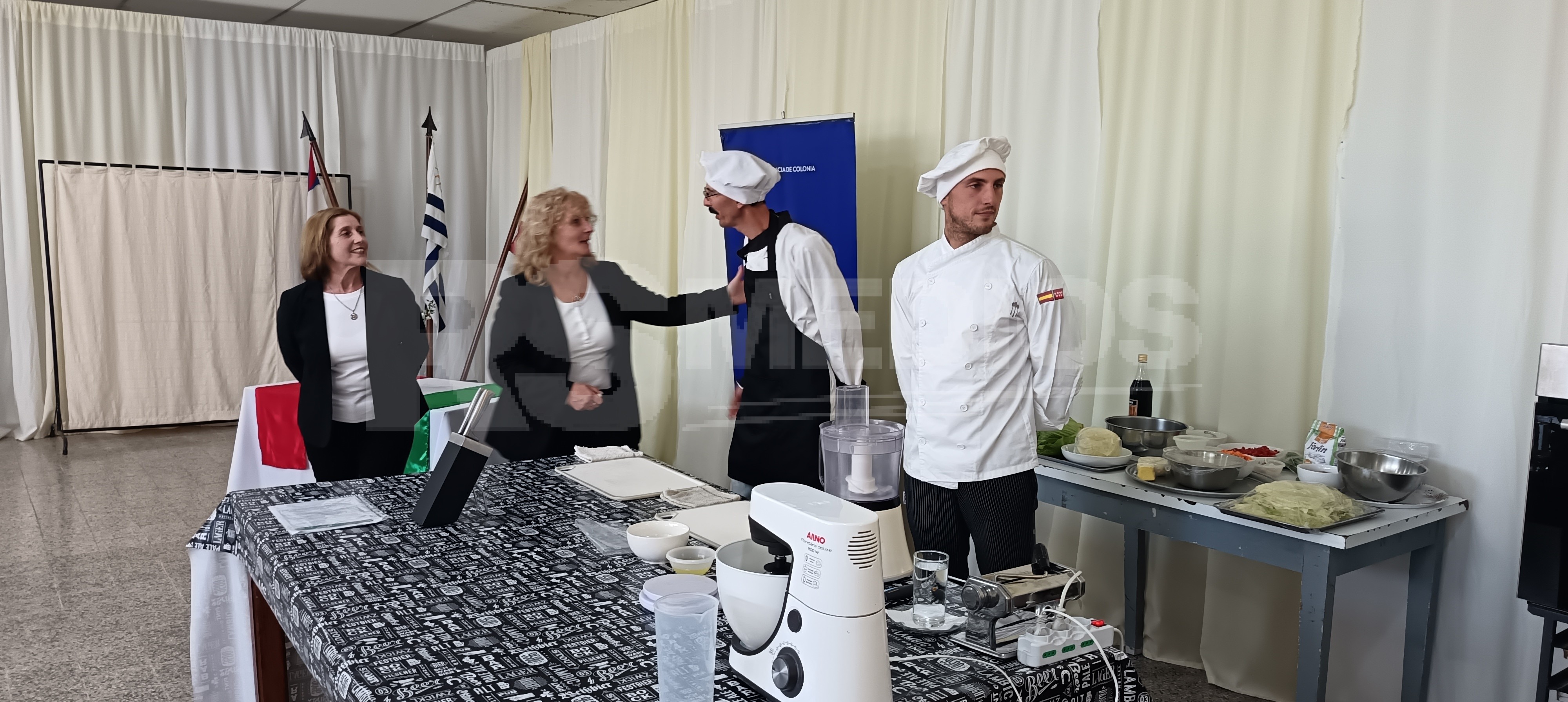 Chef italiano Gioele Bricco llevó la cocina del Piamonte a la Escuela del Hogar de Florencio Sánchez — imagen 2