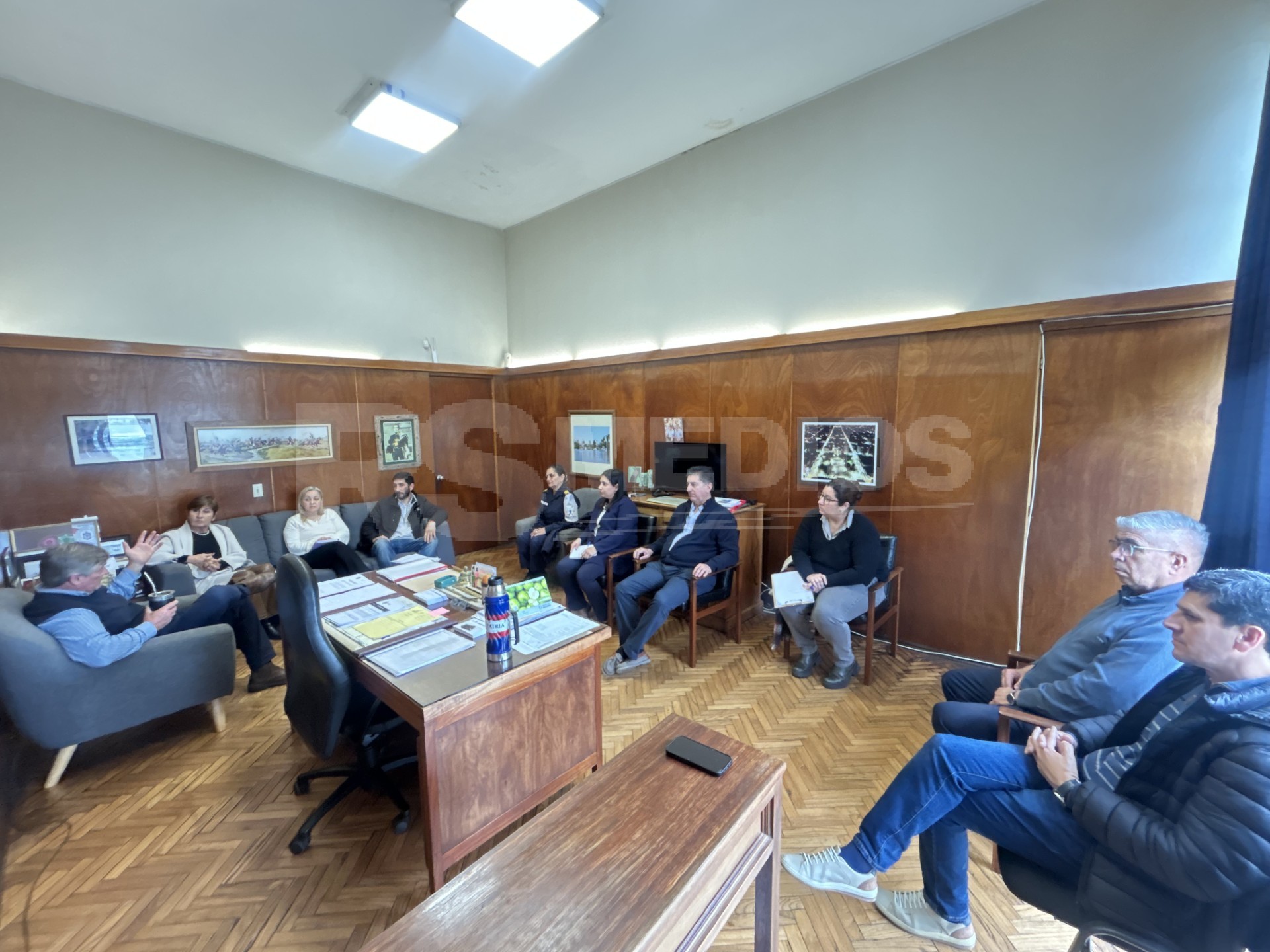 Besozzi recibió al alcalde de Cardona y a representantes del MIPS y el MIDES — imagen 2