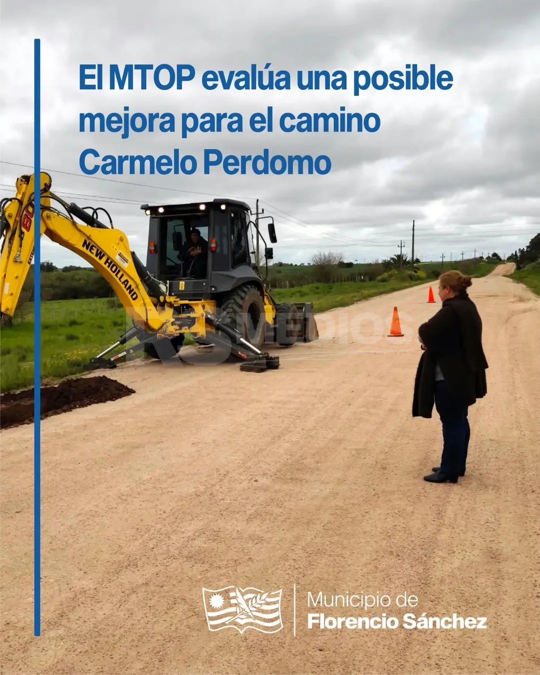 Ministerio de Transporte evalúa acondicionar el camino Carmelo Perdomo