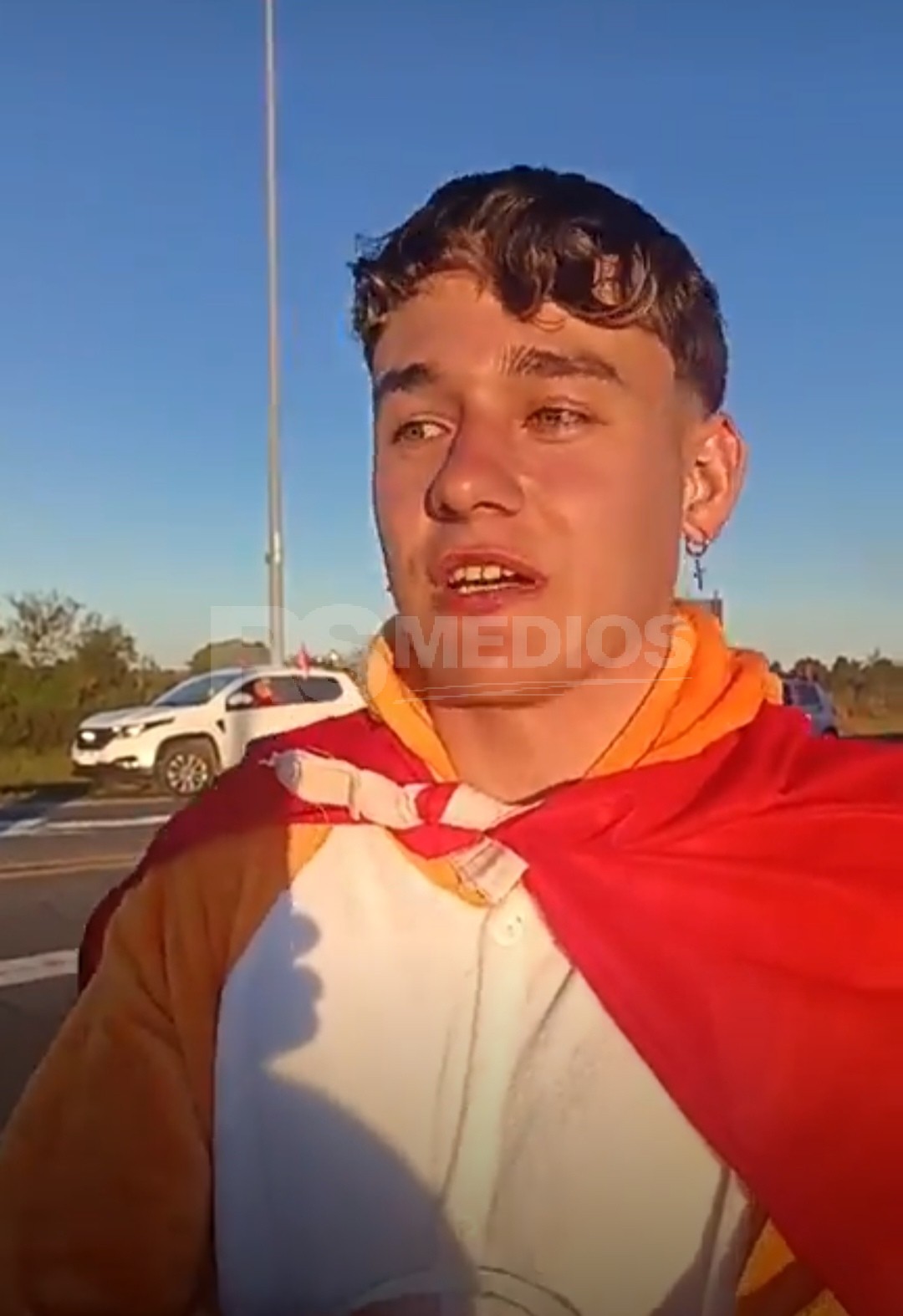 Joven recorre más de 310 kilómetros a pie desde Montevideo a Fray Bentos por Teletón — imagen 1