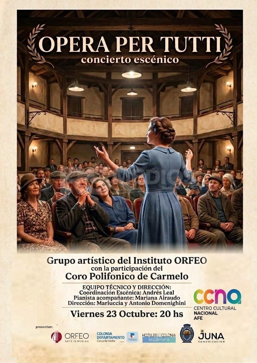 Ópera italiana en el Centro Cultural AFE con 40 artistas en escena — imagen 2