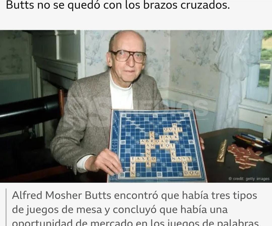 El origen de Scrable.