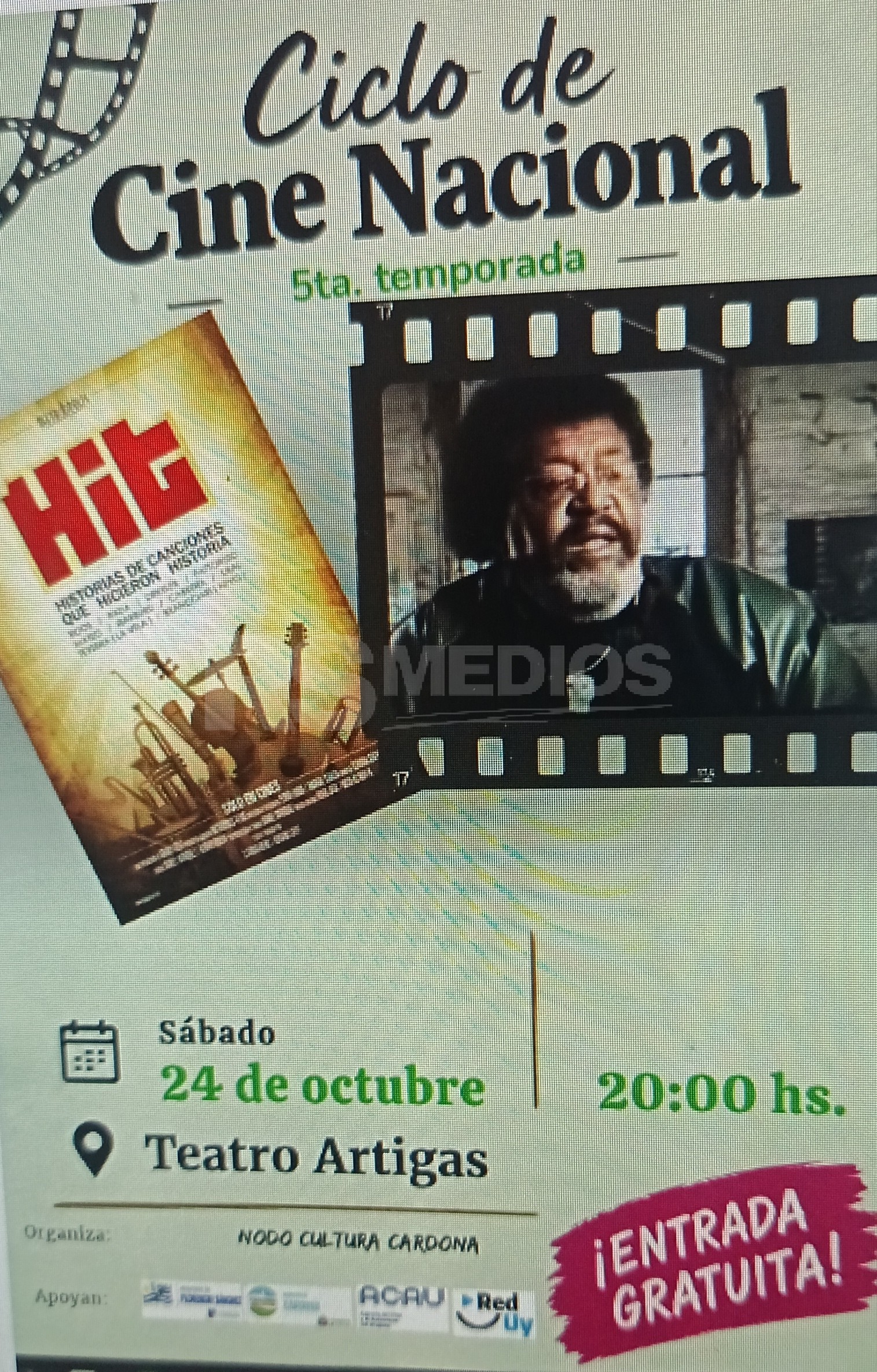 El Cine Nacional continúa en octubre.