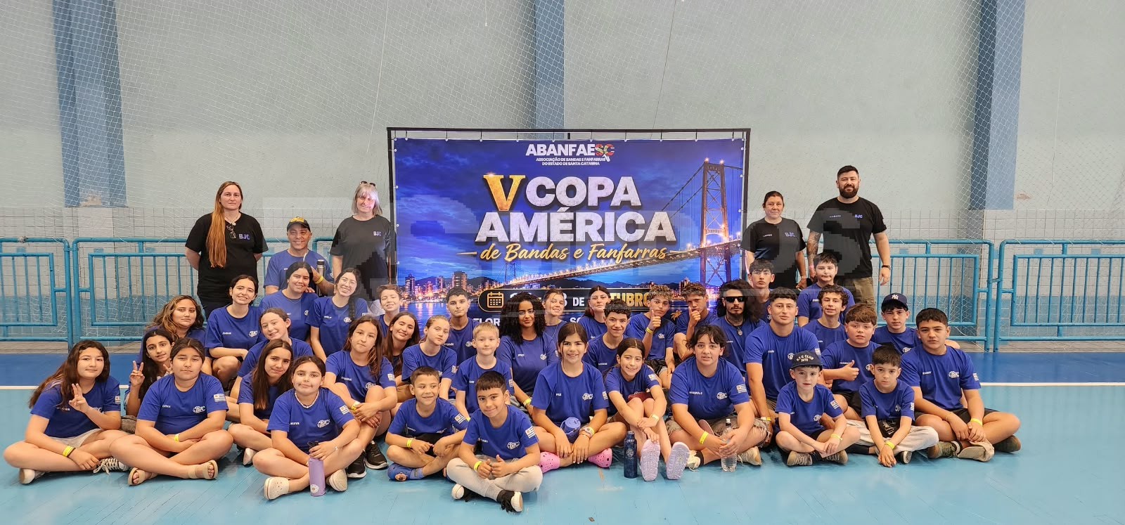 La Banda Juvenil de Cardona ya está en Florianópolis para su presentación