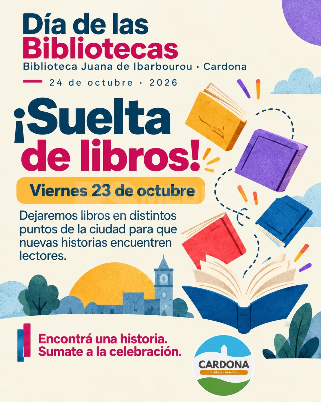 La Biblioteca de Cardona celebra su semana con ludoteca, libros libres y una consigna abierta — imagen 3