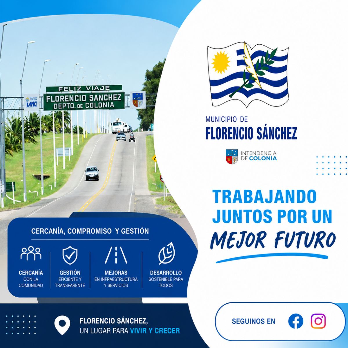 Publicidad de MUNICIPIO DE F.SANCHEZ - Institucional